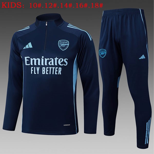 Ninos Sudadera De Training Arsenal 2025 2026 Azul 6